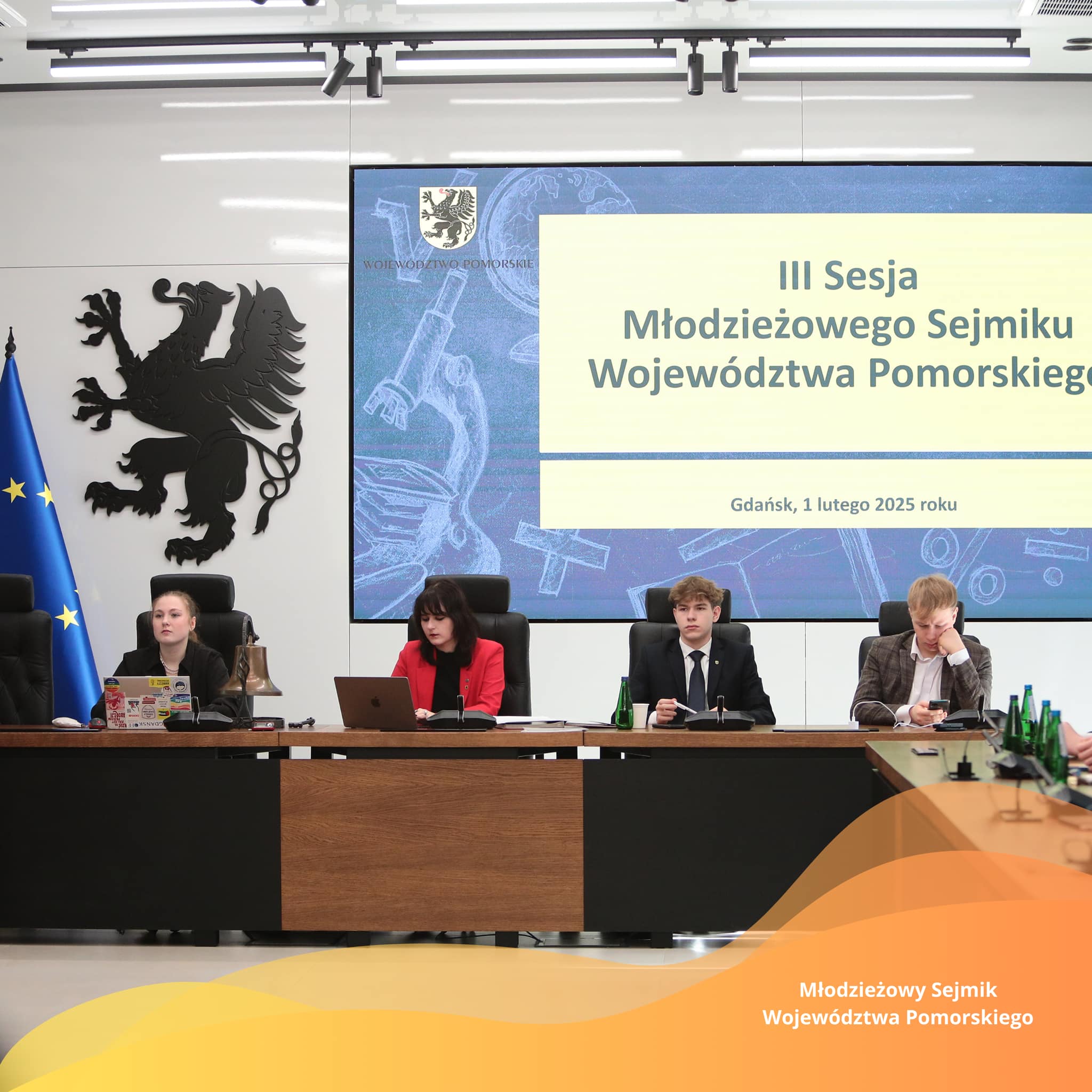 Za nami III sesja Młodzieżowego Sejmiku Województwa Pomorskiego